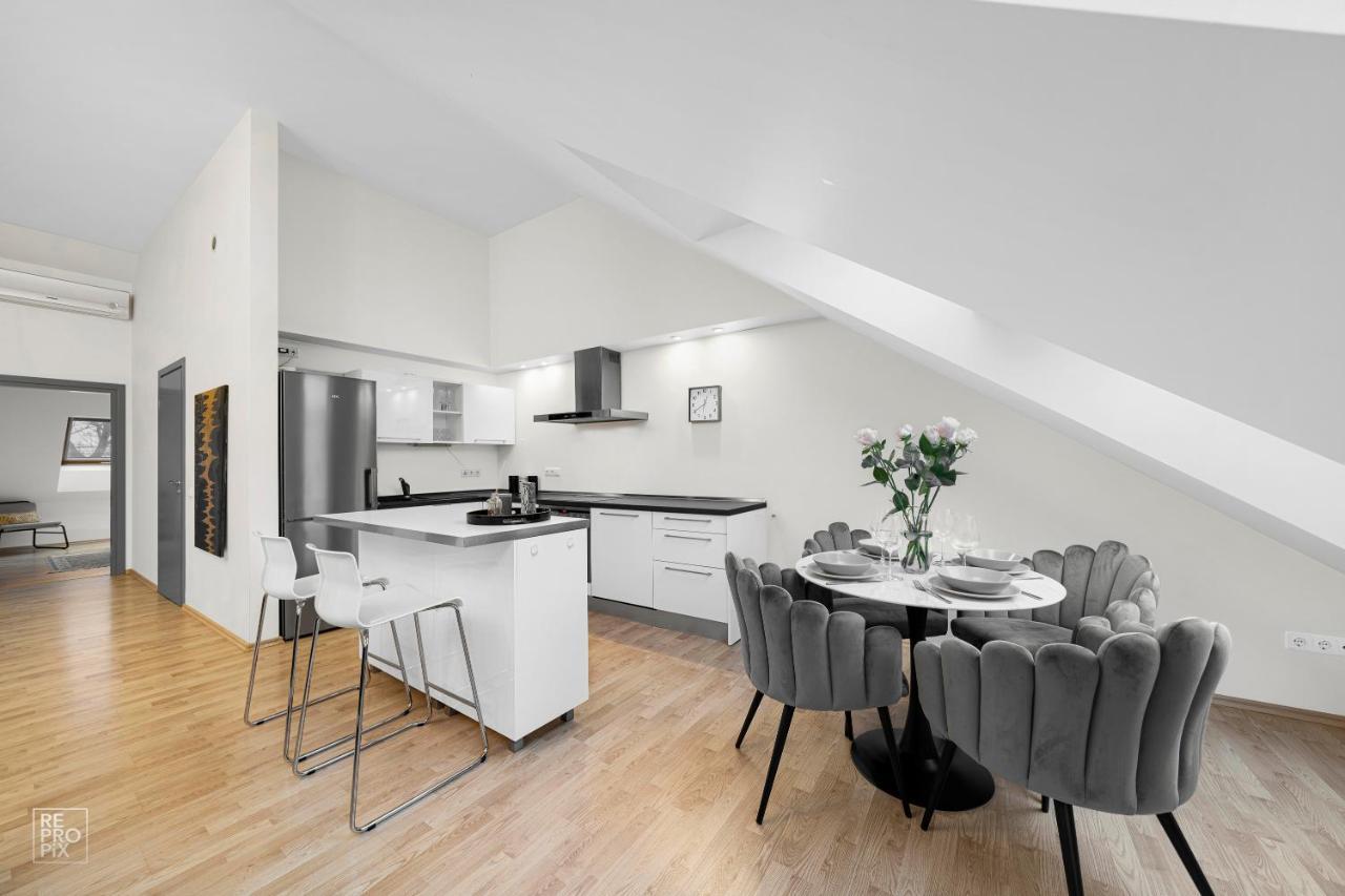 Kaunas Old Town Apartment With Underground Parking Buitenkant foto